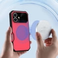 thumbnail image 4 of ELEHOLD for iPhone 16 Plus Case ,Compatible with Mag-Safe Accessory Military Protection Heavy-Duty Rugged Shockproof Case with Lens Protector  for iPhone 16 Plus,Rose, 4 of 5