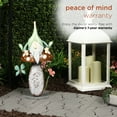 thumbnail image 4 of Alpine Corporation 20"H Metal Gnome Iron Décor with Mushroom, 4 of 12