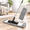 Gray, variant on Gray 58" Extendable Handle Dust Mop with 2 Washable Chenille Pads for All Floors