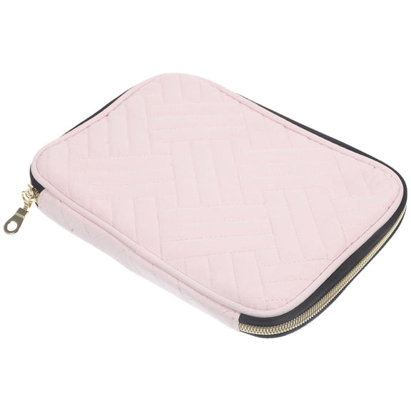 LOLIPPYY 1Pc Watchband Storage Case Pink Compact Portable for Travel