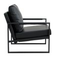 thumbnail image 6 of Lloyss Mid-Centyry Modern Accent Chair with Metal Frame, 6 of 7