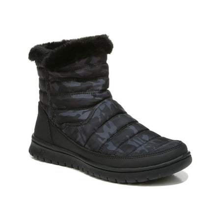 

Ryka Womens Suzy Nylon Ankle Shearling Boots