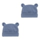 thumbnail image 3 of sweethay Gorro para recién nacido con orejas, gorros multifuncionales para niñas y niños, gorros para niños, gorros para niños pequeños azul violáceo 2piezas, 3 of 6