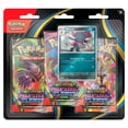 thumbnail image 1 of Cartas Coleccionables Pokemon TCG Mega Evolutions Phantasmal Flames 3 Pack Blister Random Promo, 1 of 4