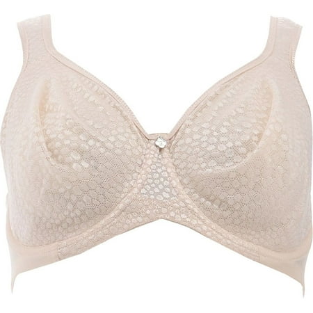 

Breezies Underwire Diamond Shimmer Unlined Support Bra Women s A561419