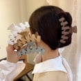 thumbnail image 4 of Pinza De Acrílico Para El Cabello Accesorios Para Las Mujeres Cruz Flor Cuadrada Horquilla, 4 of 4