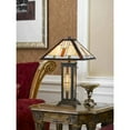 thumbnail image 2 of Cal Lighting Resin/Glass Table Lamp with Night Light in Multi-Color, 2 of 2