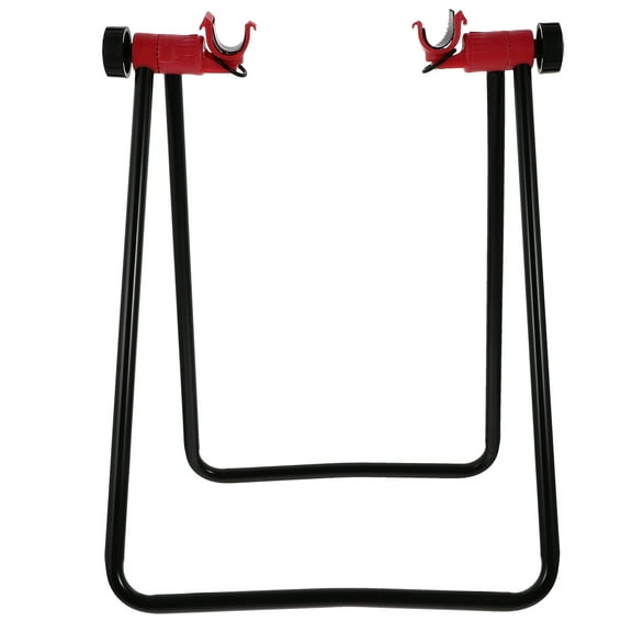 Mobutofu 1Set Bike Parking Rack Stand Iron Material Folding For Bikes And Mountain Bikes