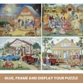 thumbnail image 5 of Bits and Pieces Jigsaw Puzzles Friendly Folk 500 Piece 4-in-1 Bundle 16" x 20", 5 of 11