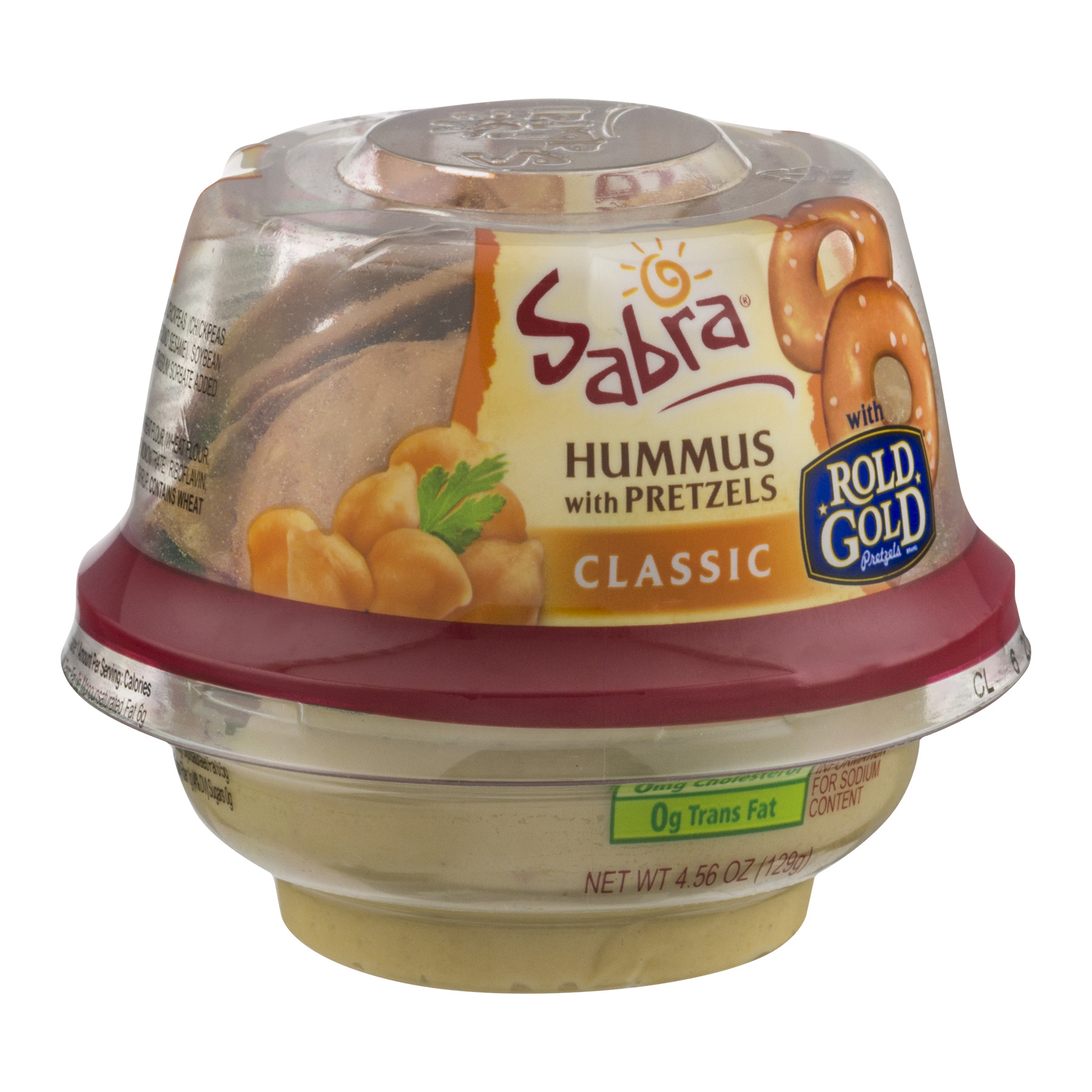 Sabra Classic Hummus Pretzels Snackers 4 56 Oz Walmart Com Walmart Com