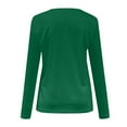 thumbnail image 5 of Erwazi Womens Long Sleeve V Neck Shirts Basic Tee Casual Top Fall Trendy Tunic Outfits Fitted T Shirts, 5 of 5