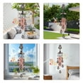 thumbnail image 2 of Owl Wind Chimes Outdoor, EEEkit 33.5" Large Retro Wind Bell with 4 Aluminum Tubes, 2 of 6