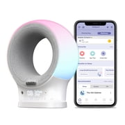 Hubble Connected Eclipse+ and Nursery Pal Link Video Baby Monitor Bundle. Eclipse+ Portable Soother. Nursery Pal Link Baby Monitor, Single Camera.