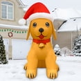 thumbnail image 3 of 5 FT Inflatable Christmas Dog with Built-in LED Lights, Blow up Christmas Dog Christmas Inflatable Dog for Christmas Xmas Holiday Party, 3 of 5