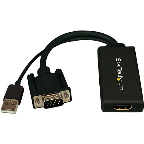 anbefale fordel support StarTech VGA to HDMI Adapter - Walmart.com