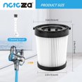 thumbnail image 4 of FSV001 Replacement Filter Compatiable with Fabuletta FSV001, FSV101, Girnoor G160 and G165 Afoddon A38 Cordless Stick Vacuum Cleaners Series 4 Pack, 4 of 6