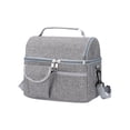 thumbnail image 1 of Bolsa de almuerzo térmica Matsuzay Gris Correa para el hombro, 1 of 6