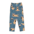 thumbnail image 4 of Bingfone Pajamas For Women,French Bulldog Yoga Pajama Pants With Pockets-Xx-Large, 4 of 9