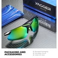 thumbnail image 2 of Xagger Youth Polarized Sports Sunglasses for Boys Girls Age 8-14 Kids Baseball Softball TR90 Frame Glasses, 2 of 6