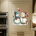 thumbnail image 4 of nvzhuang Christmas Window Clings Decal Stickers Snowman Wall Stickers Window Decals Home Holiday Decoration, 4 of 8