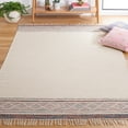 thumbnail image 2 of SAFAVIEH Montauk Phipp Southwestern Cotton Area Rug, Beige/Blue, 6' x 9', 2 of 8