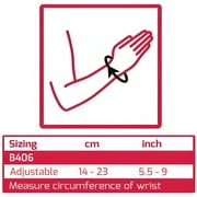 BraceUP Quick Wrap Wrist Stabilizer – Right Hand, Relief for Carpal Tunnel & Tendonitis (Right Hand)