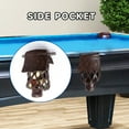 thumbnail image 3 of GSE Games & Sports Expert Set of 6 Heavy Duty PU Leather Billiard Pool Table Pockets, Billiard Table Replacement Pockets, 3 of 8