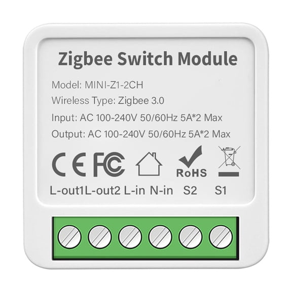 Pour pour pour Tuya pour Commutateur Intelligent 10A Gang 2/3/4 Module d'Automatisation à Commande Bidirectionnelle