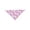 Pink, variant on Easter Pet Bandana for Dogs & Cats – Reversible Colorful Egg Print Scarf, Holiday Costume Accessory, Soft Cotton, Small Size (8 x 8 in)