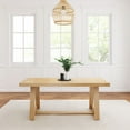 thumbnail image 2 of Plank+Beam Farmhouse 72" Dining Table, Solid Wood Rectangular Kitchen Table for 6 People, 2 of 11