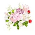 thumbnail image 1 of Abbracc Ribbon Embroidery Diy Flower Painting Stamped Cross Stitch Colorful Life 02, 1 of 6