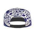thumbnail image 3 of Uemuo Blue And White Porcelain Pattern Pattern Women's Baseball Cap,Straight Brim Hat,Golf Dad Hat,Travel Hat,Sun Protection Cap,Everyday Accessory, 3 of 9