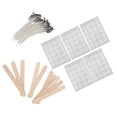thumbnail image 3 of DIY Candle Kit, DIY Candles Set Hand Crafting Multi Purpose  For Home For Handicraft For Art Crafts White Bottom Sticker, 3 of 8