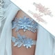 thumbnail image 4 of 2x Atractivas Perlas , de Pierna Nupcial, Elástico Vintage, , Boda, Novia, Actuación, Muslo, Liguero, Anillo, Uso de Acc , Rosado Macarena Liga de encaje, 4 of 8