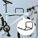 thumbnail image 5 of Portabicicletas de pared, resistente, con tornillos, gancho para bicicletas, organización de garaje Estilo B, 5 of 8