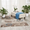 thumbnail image 5 of Nourison Soho Neutral Shades/ Geometric Patterns Rug, 5 of 9