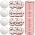 thumbnail image 1 of Espejo compacto Gulfmew de 2.76 pulgadas en oro rosa, 36 unidades, inspirador, 1 of 6