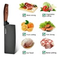 thumbnail image 5 of 6-Piece Stainless Steel Chef Knife Set, Rustproof Sharp Kitchen Knife  for Cooking Restauran, 5 of 9