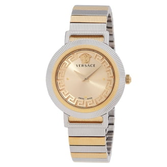 Versace Women\'s Two Tone 26mm Watch! NEW! Versace 26mm Stud Icon Bracelet Watch, Two-Tone | Neiman Marcus main image 4