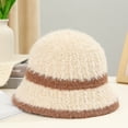 thumbnail image 6 of SikaFu Version Of Fashion Color Matching Wool Hat Female High -Level Sensor Woven Cap, 6 of 9