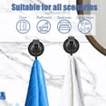thumbnail image 5 of Perchas de baño de metal y plástico, ganchos con ventosas Levamdar CPB-US-WZY98-1, 5 of 5