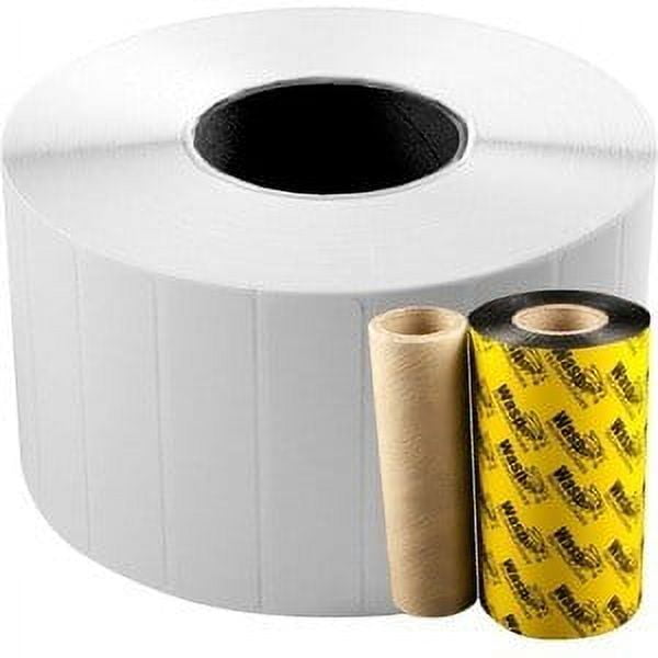 THERMAL TRANSFER BARCODE LABELS QUAD PACKS 40 X 20 1250 LABELS PER ROLL