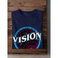 thumbnail image 3 of Desire Is Born With Vision T-Shirt Men -Image by Shutterstock, Male Large, 3 of 4