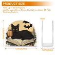 thumbnail image 4 of Yayeee Napkin Holder for Table Kitchen Paper Tissue Organization, Beige Halloween Cat, 4 of 8