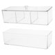 thumbnail image 5 of EXHUMKY 1Jgo Organizador De Escritorio Transparente Ideal Para Maquillaje Y Accesorios Con Amplio Espacio, 5 of 7