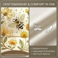 thumbnail image 5 of Bee and Bloom Hat for Women, Embroidered Garden Morning Hat, Adjustable Breathable Baseball Cap for Gardeners Women, 5 of 7