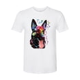 thumbnail image 2 of Wild Bobby Dean Russo German Shepherd Dog Lover Men Premium Tri Blend Tee, True White, XX-Large, 2 of 5