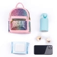 thumbnail image 4 of Minimochila SEALINF Bling Convertible con hombros cruzados, color rosa, 4 of 7