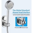thumbnail image 3 of Hongchun Large Adsorbability Suction Cup Shower Holder, 5 Adjustable Angle Modes, Wall Mount Hand Shower Holder, White, 3 of 5