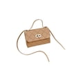 thumbnail image 2 of Bolso de hombro de cuero de PU pequeño y acolchado acolchado mini acolchado para mujer, con asa superior y cerradura metálica para uso cotidiano casual, 2 of 6